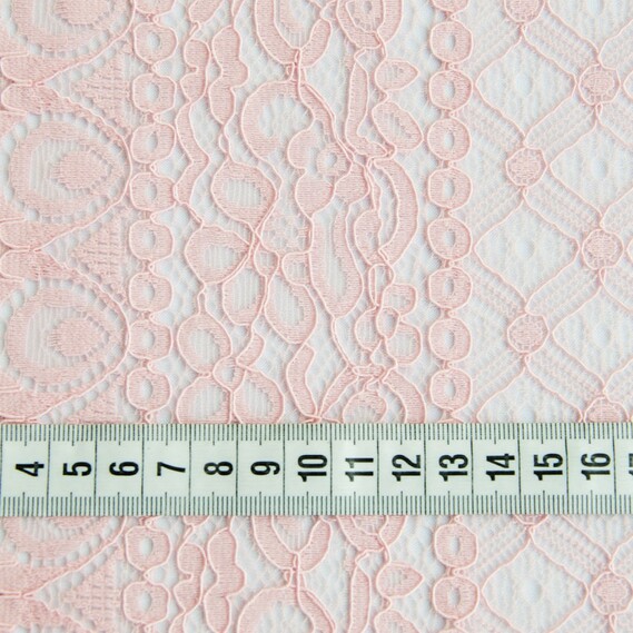 Гипюр Ненси рожевий, фото 3 Гипюр Ненси рожевий, фото 3