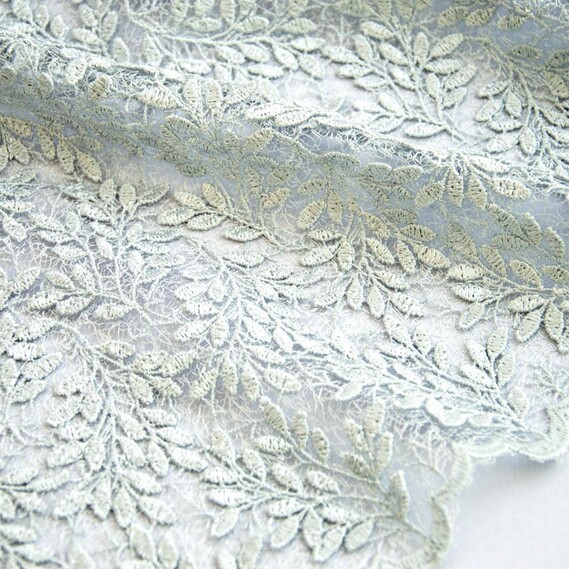 Сетка Фьюжин с пайеткой V-4 блакитна, фото 2