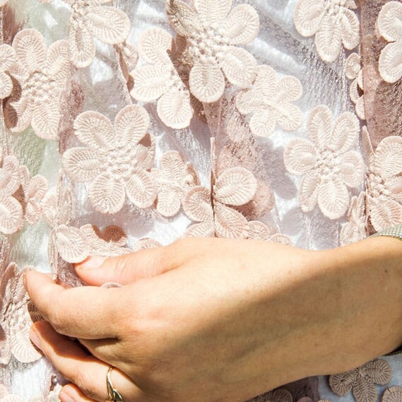 Сетка с аппликацией V-5 кава, фото 3 Сетка с аппликацией V-5 кава, фото 3