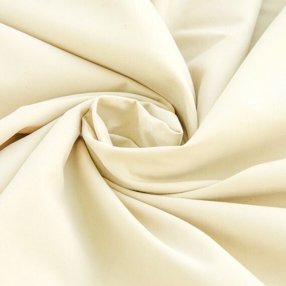 Ткань плащевая Cotton V-8 слонова кістка, фото 1