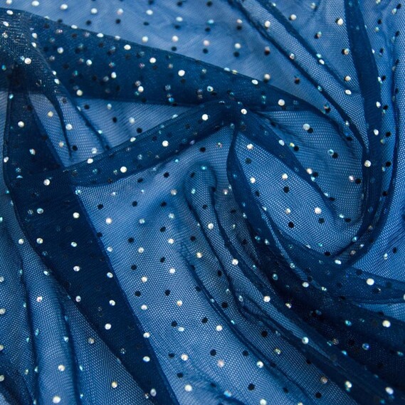 Сітка Діамант дрібний т/синя, фото 1