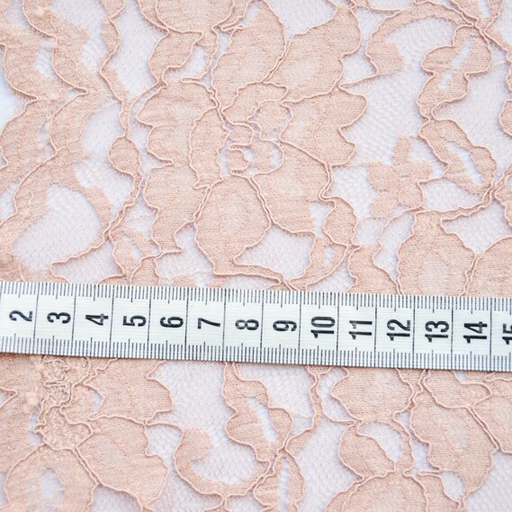 Ткань гипюр Индонезия т/беж, фото 2 Ткань гипюр Индонезия т/беж, фото 2