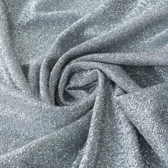 Трикотаж Карнавал срібло , фото 1