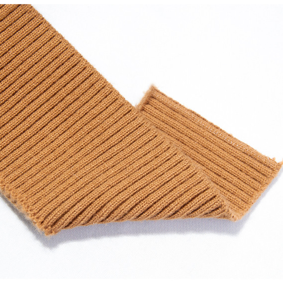 Knitted cuff for sleeves карамель, фото 1 Knitted cuff for sleeves карамель, фото 1