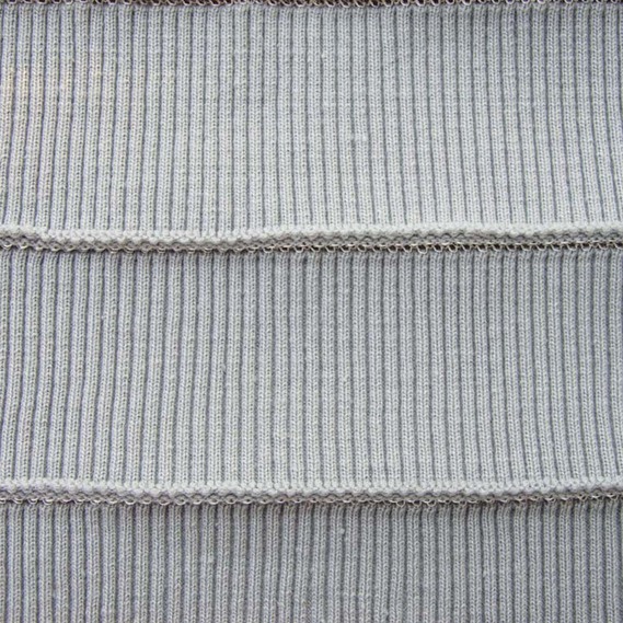 Манжет трикотажный довяз для рукавов и воротников 8 см св/сірий, фото 1 Манжет трикотажный довяз для рукавов и воротников 8 см св/сірий, фото 1