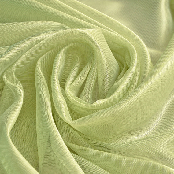 Тюль сетка однотонный Диско V-120 зелене яблуко, фото 1 Тюль сетка однотонный Диско V-120 зелене яблуко, фото 1