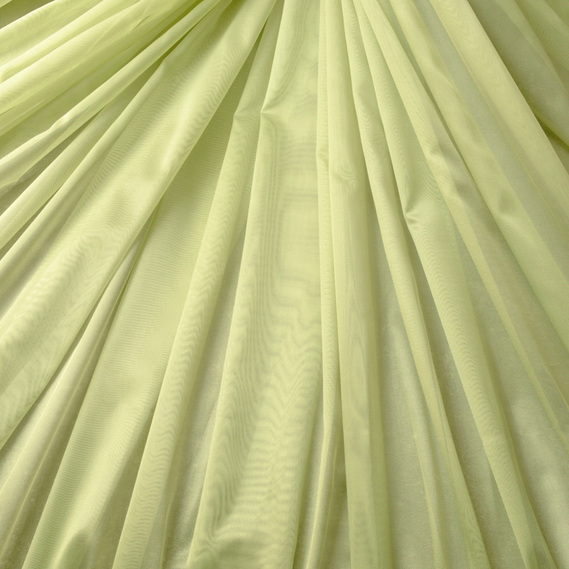 Тюль сетка однотонный Диско V-120 зелене яблуко, фото 2 Тюль сетка однотонный Диско V-120 зелене яблуко, фото 2