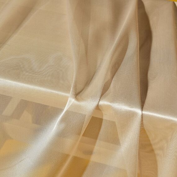 Тюль сетка однотонный Диско V-302 натурал, фото 1 Тюль сетка однотонный Диско V-302 натурал, фото 1