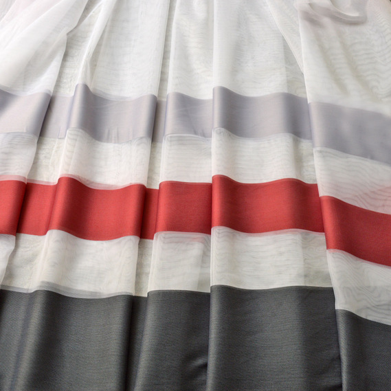 Тюль сітка набивний Мюнхен, фото 1