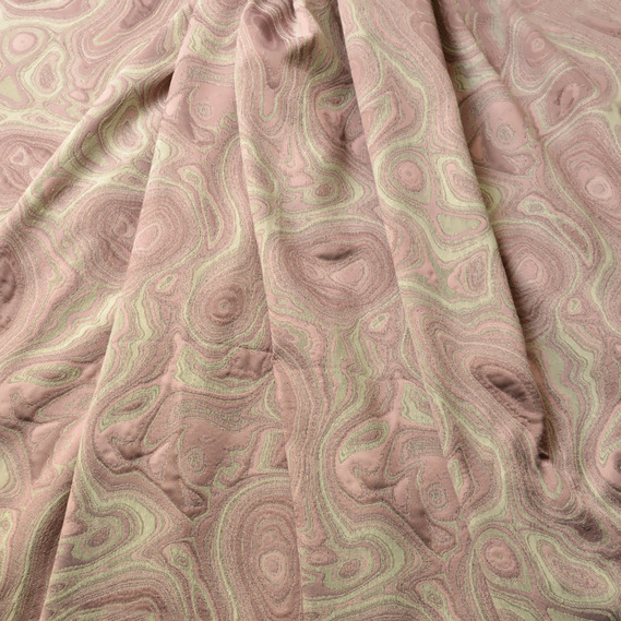 Ткань портьерная жаккардовая Maura V-02 рожева, фото 2