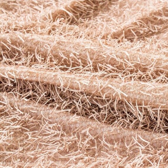 Сітка Brazil з бахромою V-5 беж, фото 2