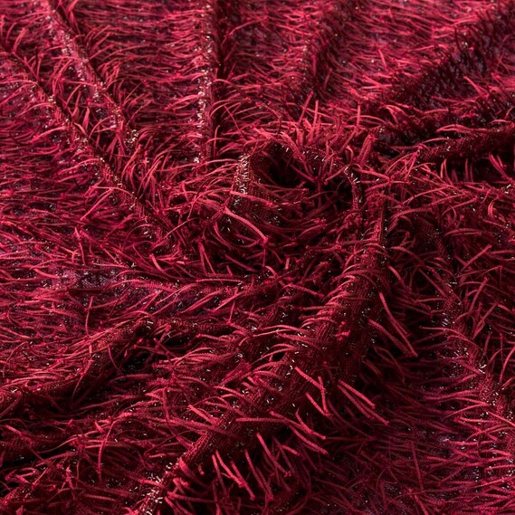 Сетка Brazil с бахромой V-8 бордо, фото 1