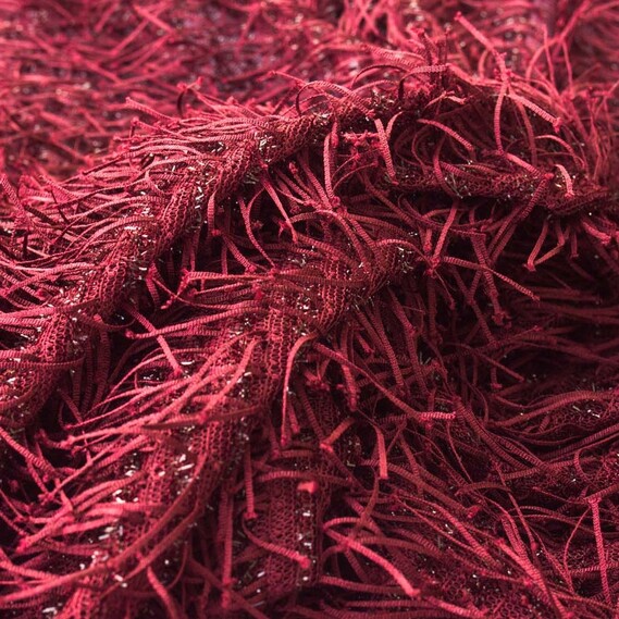 Сетка Brazil с бахромой V-8 бордо, фото 2