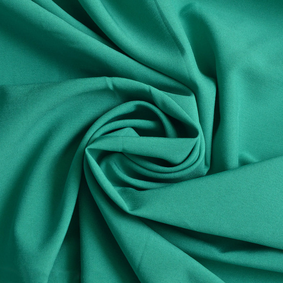 Тканина підкладкова  щіл. 84 гр/кв.м т/бірюза, фото 1