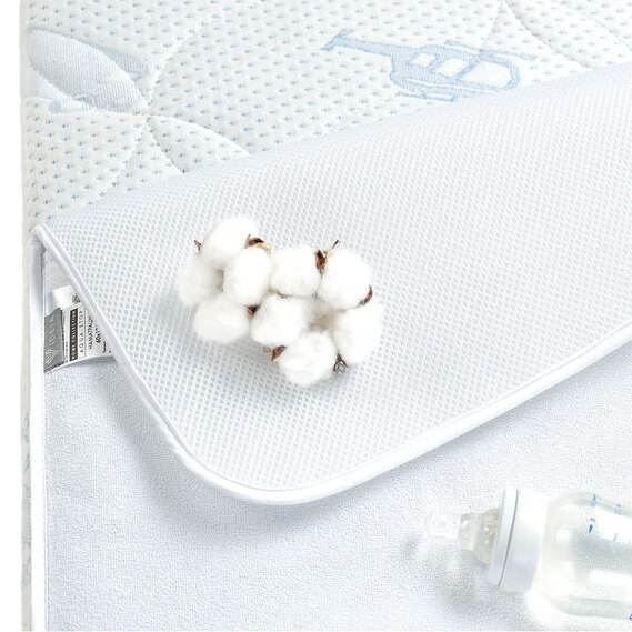 Наматрацник Aqua Stop 3D з дихаючою сіткою ТM PAPAELLA 60х120 см, фото 1 Наматрацник Aqua Stop 3D з дихаючою сіткою ТM PAPAELLA 60х120 см, фото 1