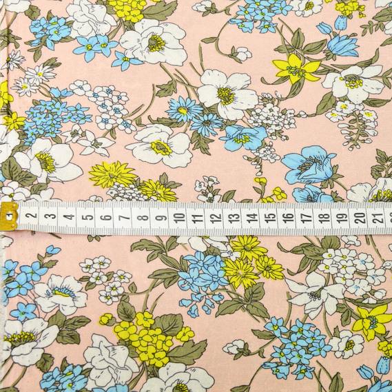  V-205/1 польові квіти пудра, Квітковий, фото 2