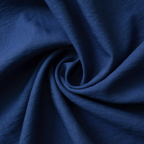 The fabric is solid color Aria linen V-14 т/синій, фото 1 The fabric is solid color Aria linen V-14 т/синій, фото 1