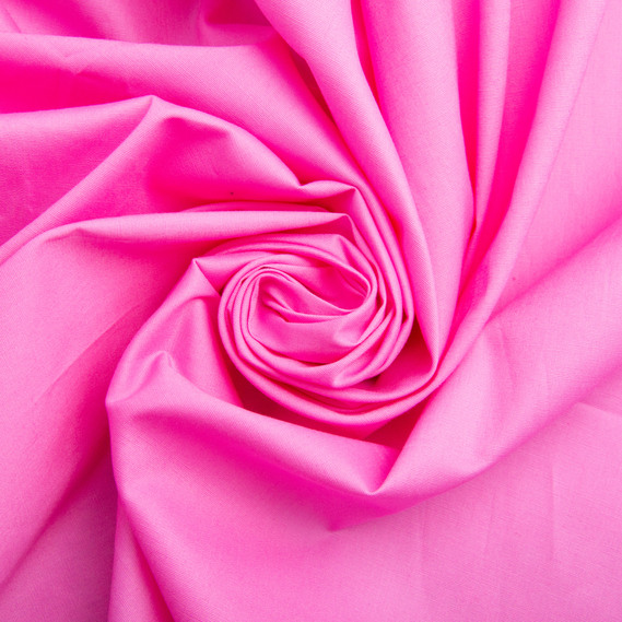 Тканина котон поплін V-1736 рожевий, фото 1 Тканина котон поплін V-1736 рожевий, фото 1