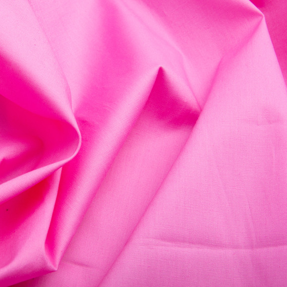 Тканина котон поплін V-1736 рожевий, фото 2 Тканина котон поплін V-1736 рожевий, фото 2