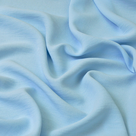 Плательна креп Мадагаскар V-8 блакитна, фото 1