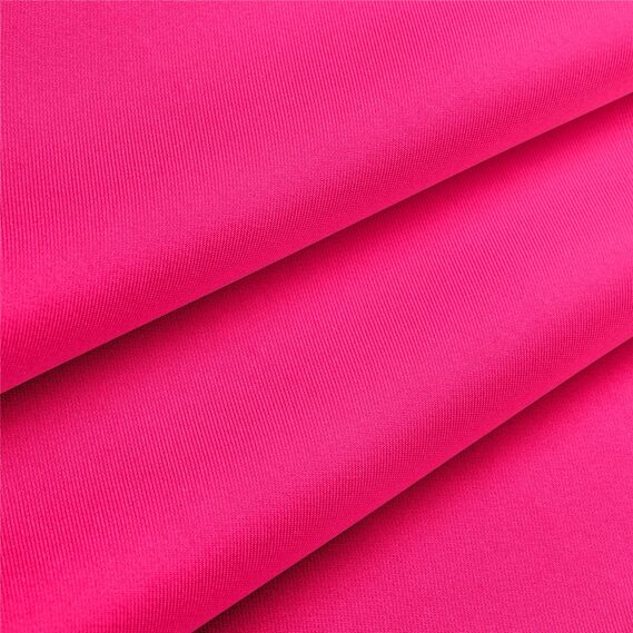 Тканина плательна штапель твіл V-15 малина, фото 1