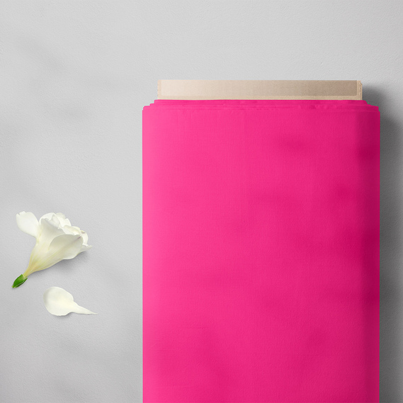 Тканина плательна штапель твіл V-15 малина, фото 2