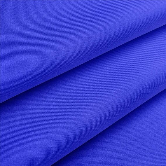 Ткань плательная штапель твил V-16 електрик, фото 1