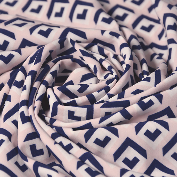 The fabric for the dress is super soft ромб рожевий, Геометрія, фото 1 The fabric for the dress is super soft ромб рожевий, Геометрія, фото 1