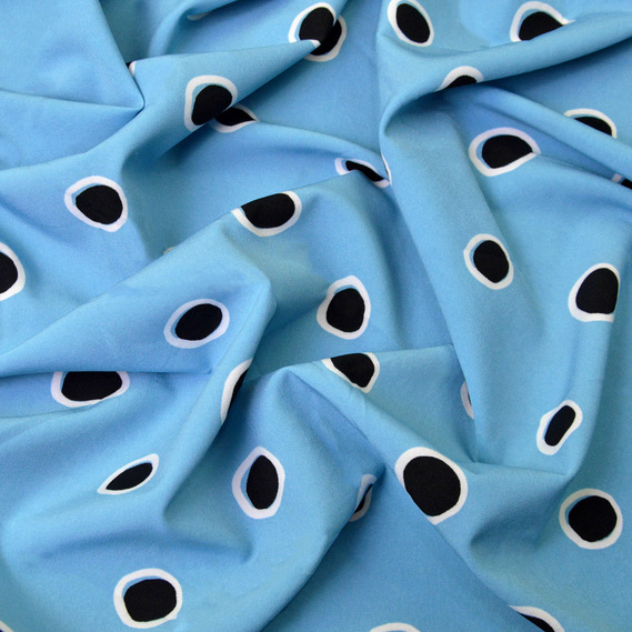 The fabric for the dress is super soft кола т/блакитна, Геометрія, фото 1