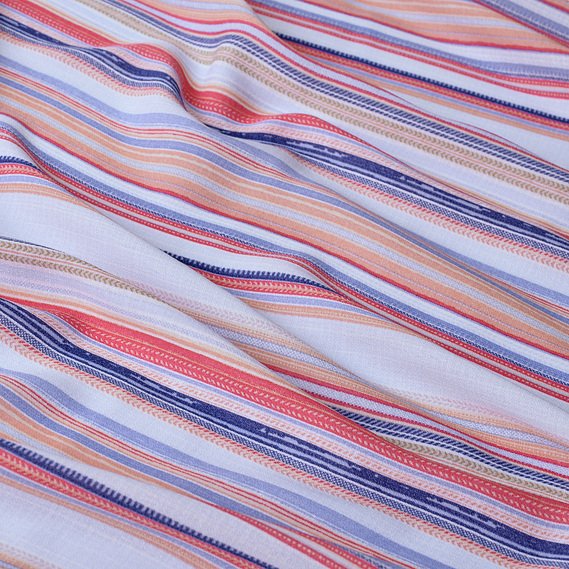 Плательна Смуга-блискавка блакит/корал, фото 2