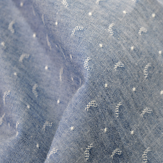 Джинс-лайт Пір`їнка т/блакитний, фото 3