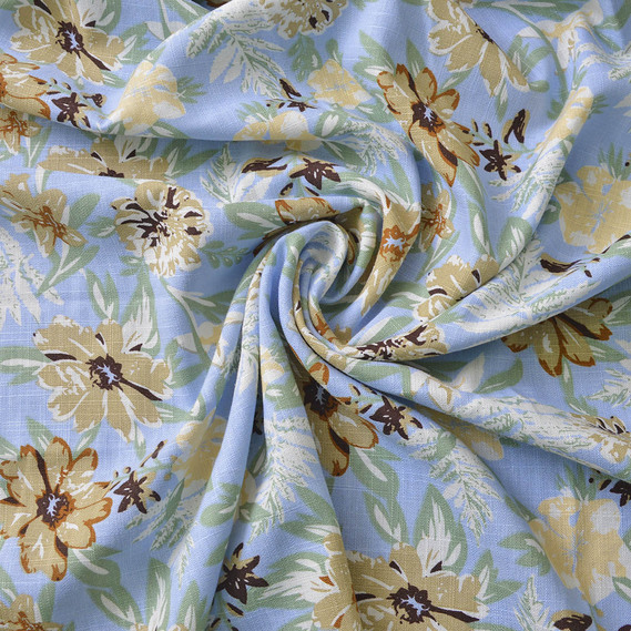 Льон принт Забава V-5/2 привіт блак, фото 1