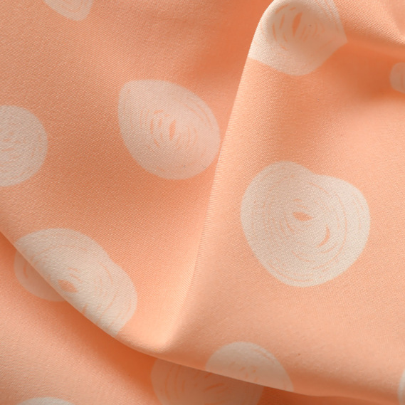 Плательна Кружальця супер софт персик, фото 3 Плательна Кружальця супер софт персик, фото 3