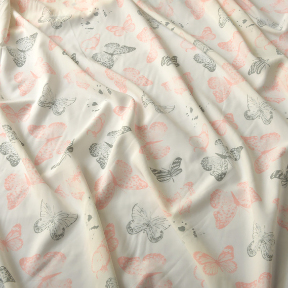 Плательна Метелики супер софт метелики персик, Фауна, фото 2