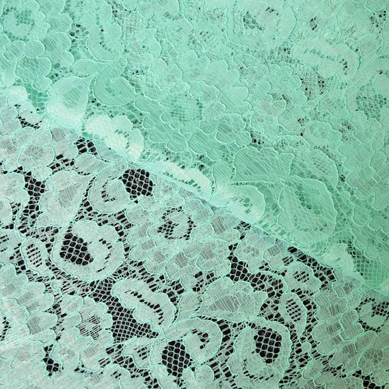 Тканина Гіпюр Індонезія 2 м`ята , фото 1 Тканина Гіпюр Індонезія 2 м`ята , фото 1