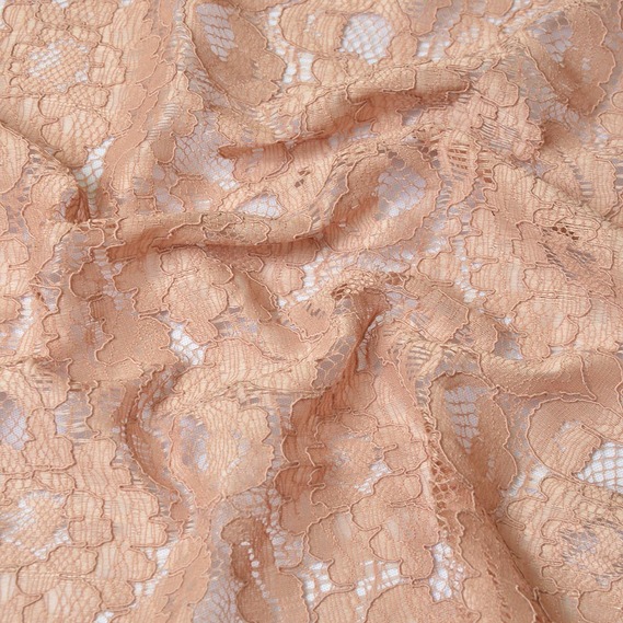 Ткань Гипюр Индонезия 2 т/беж, фото 2 Ткань Гипюр Индонезия 2 т/беж, фото 2