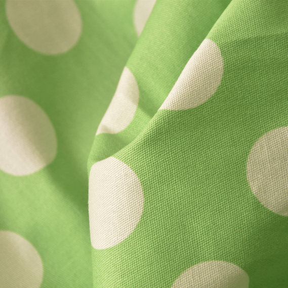 Поплін-стрейч Горох м`ята , фото 3 Поплін-стрейч Горох м`ята , фото 3