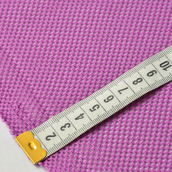 Тканина сітка Петті, 150 см, для одягу, декору, еластична стрейчева яскравий бузок, фото 4