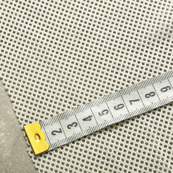 Тканина сітка Петті, 150 см, для одягу, декору, еластична стрейчева молоко, фото 4
