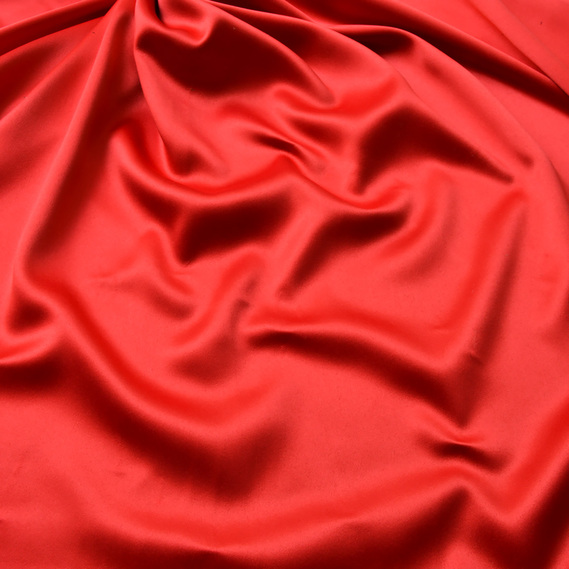 The fabric is double stretch taffeta червона, фото 2