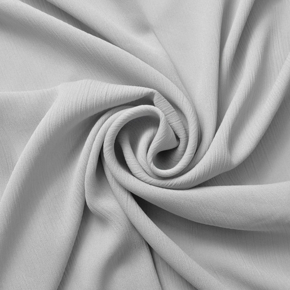 Шифон креп Гофре V-10 сірий, фото 1