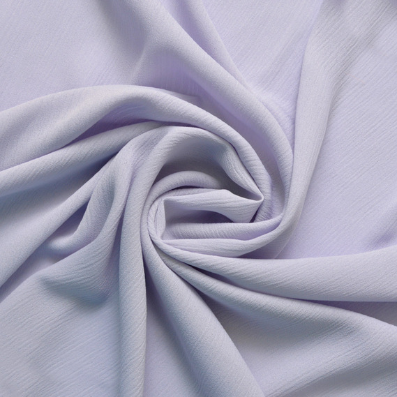 Шифон креп Гофре V-8 лілова пастель, фото 1 Шифон креп Гофре V-8 лілова пастель, фото 1