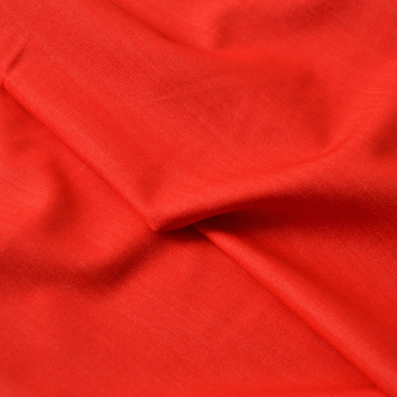 Katrina suit fabric, 150 cm wide, 230 g/m², suitable for clothing, dresses, suits, and skirts червона, фото 2