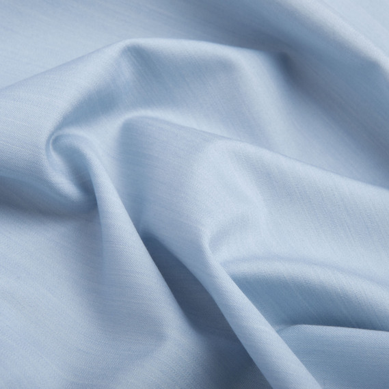 Katrina suit fabric, 150 cm wide, 230 g/m², suitable for clothing, dresses, suits, and skirts небесно/блакитна, фото 2