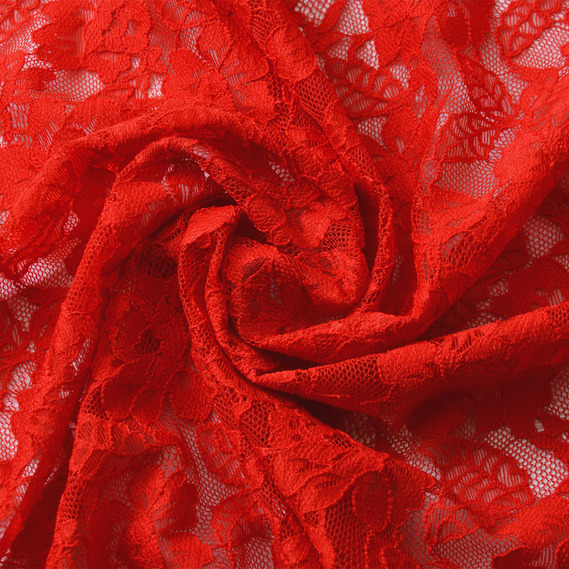 Гипюр Фламенко червоний , фото 1