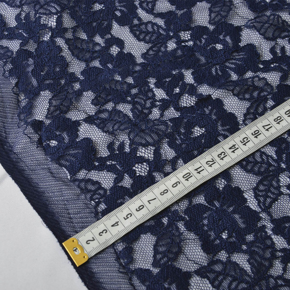 Гипюр Фламенко т/синій, фото 4