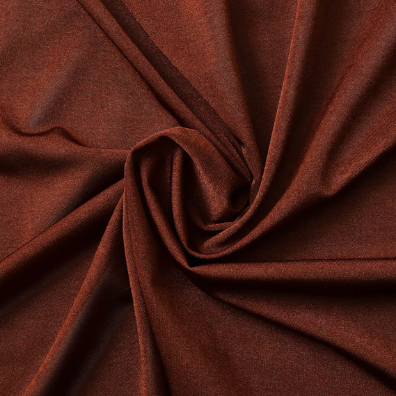 Тканина трикотаж Crystal, 150 см, для спортивних костюмів, гольфів, кардиганів, світшотів і водолазок каштан, фото 1 Тканина трикотаж Crystal, 150 см, для спортивних костюмів, гольфів, кардиганів, світшотів і водолазок каштан, фото 1