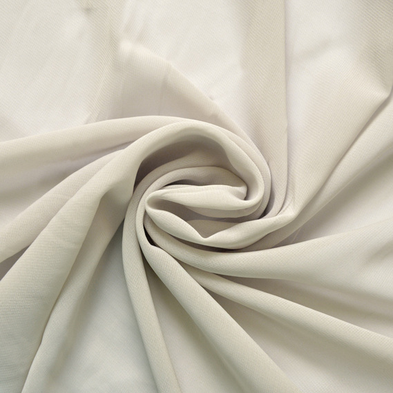 Chiffon fabric Shela сіра димка, фото 1