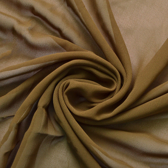 Chiffon fabric Shela т/хакі, фото 1