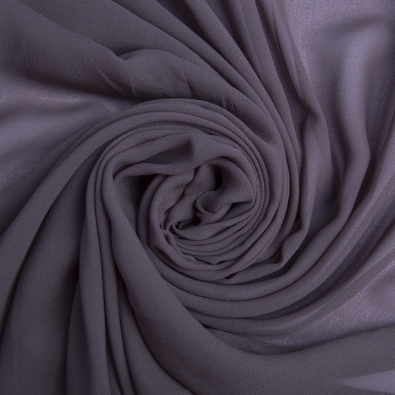 Ткань шифон Shela сіро/хакі, фото 1 Ткань шифон Shela сіро/хакі, фото 1